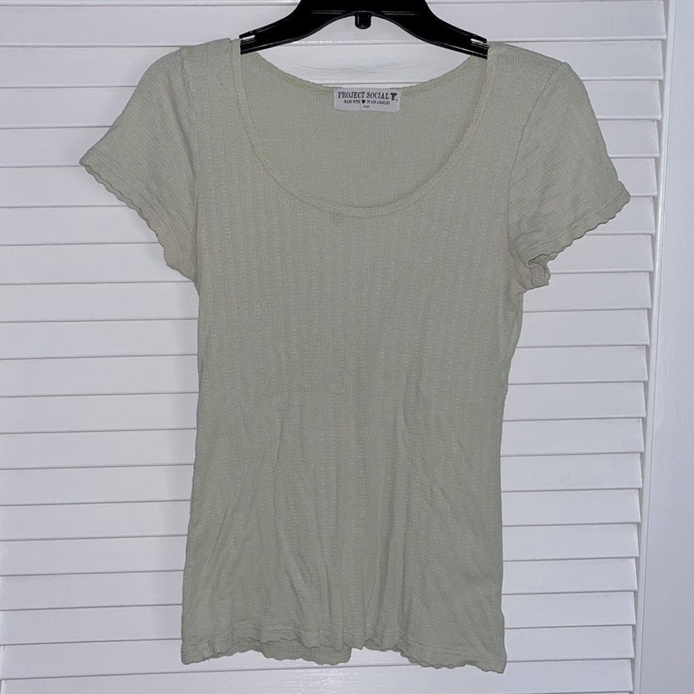 Project Social T Ribbed Bohemian Baby Tee Shirt